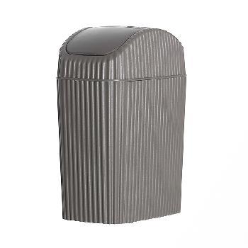 翻盖条纹垃圾桶2L 商品图1