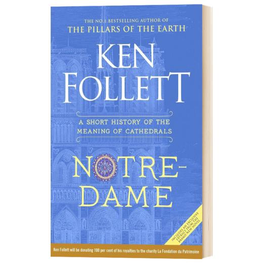 巴黎圣母院 大教堂意义简史 英文原版 Notre-Dame A Short History of the Meaning of Cathedrals 英文版 进口书 商品图1