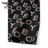 BOYLONDON短袖男女同款22夏季新品水彩感老鹰满印黑色T恤B222N01058 商品缩略图4