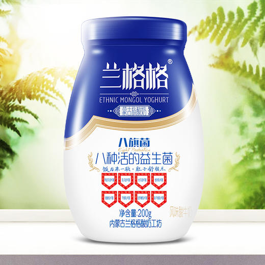 兰格格八旗益生菌酸奶200g*6 商品图1