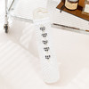 【2双装 雪花爱心中筒亲子袜】新款夏季网眼薄款女童袜子蝴蝶结洛丽塔蕾丝花边长筒公主袜韩国 商品缩略图6