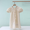 夏季新款女童灯笼袖绣花连衣裙 婴幼儿A类标准 防晒放紫外UPF50+-AL 商品缩略图12