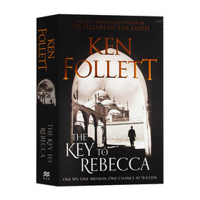 燃烧的密码 英文原版 The Key to Rebecca 肯福莱特 Ken Follett 英文版zhen探悬疑小说书 进口原版英语书籍