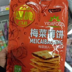 伊达梅菜薄饼香辣味185g