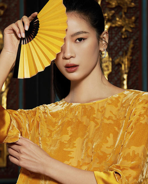 【皇锦】烂花圆领分身套装 商品图1