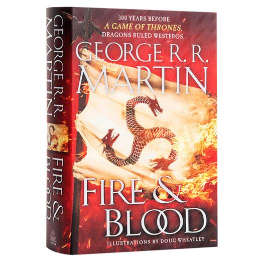 冰与火之歌前传火与血 英文原版 Fire & Blood 权力的游戏300年前的故事 坦格利安家族史 乔治马丁 英文版科幻小说进口英语书正版 商品图2