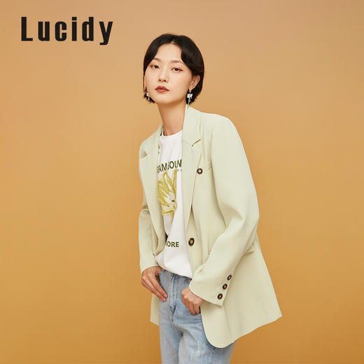 Lucidy-鲁思蒂 2022春 水洗牛仔长裤 KZ02AE21958 商品图3