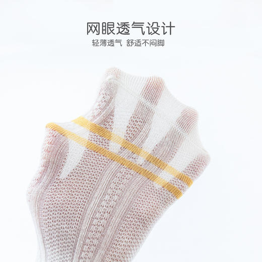 【5双装 轻薄透气 吸汗抗起球】春夏季网眼薄款儿童袜子网袜童袜a类男童女童棉袜短袜 商品图1