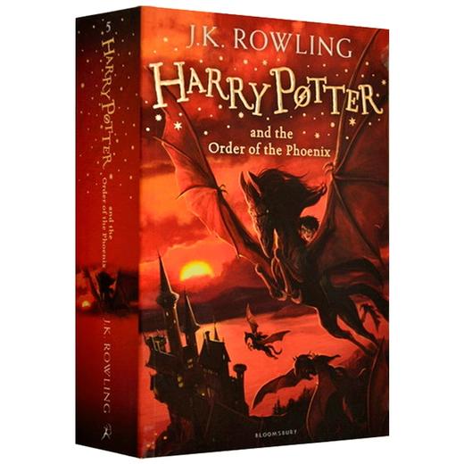 哈利波特与凤凰社 英文原版小说 第五部5英语原版电影原著 Harry Potter and the Order of the Phoenix JK罗琳进口书籍搭dune沙丘 商品图1