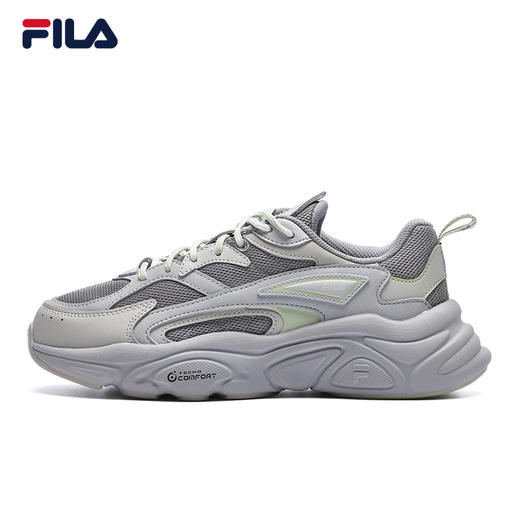 FILA 斐乐女鞋2022夏季新款情侣老爹鞋复古休闲轻便火星鞋F12W222125F 商品图0