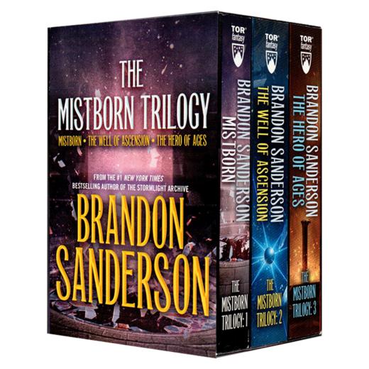 迷雾之子三部曲盒装 新版 英文原版 Mistborn Trilogy Boxed Set 英文版科幻小说 纽约时报畅销书 布兰登山德森 Brandon Sanderson 商品图4
