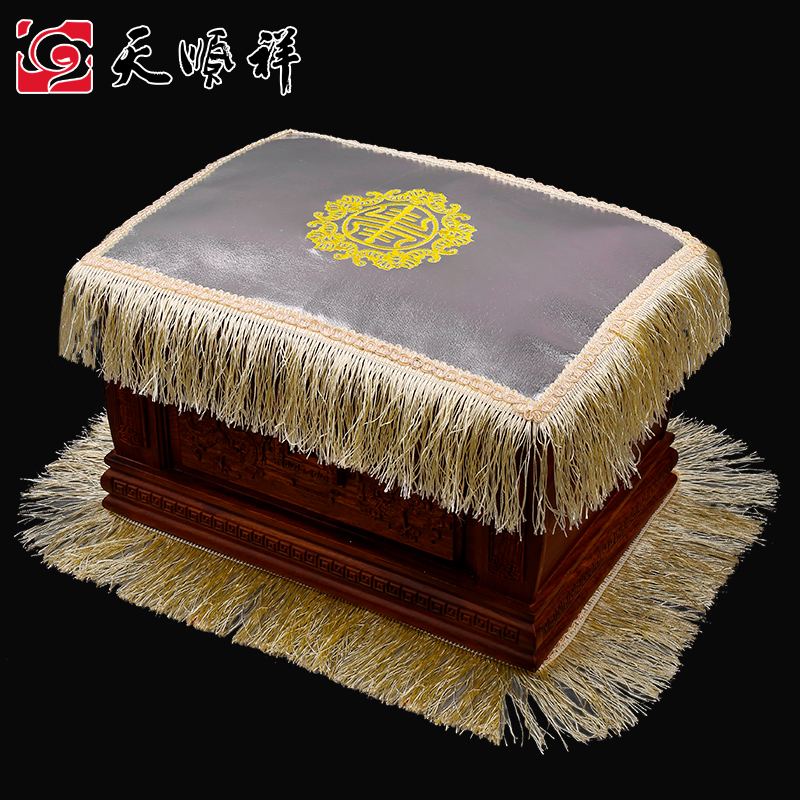 铺金盖银-大号流苏