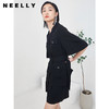 NEELLY纳俪商场同款时尚套装女夏季多口袋收腰系带衬衫休闲短裤N22044Z04419 商品缩略图1
