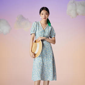 Lucidy-鲁思蒂 2022夏 短袖连衣裙 LQ04BE22531