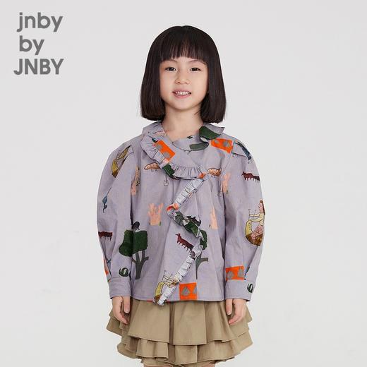 江南布衣 22年夏装新款 长袖衬衣  1M3270140 商品图5