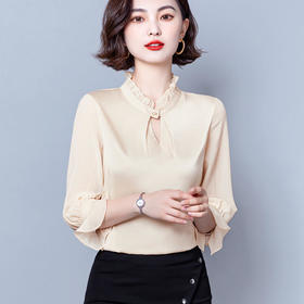 KQL-E261N261新款春装时尚宽松显瘦百搭衬衣