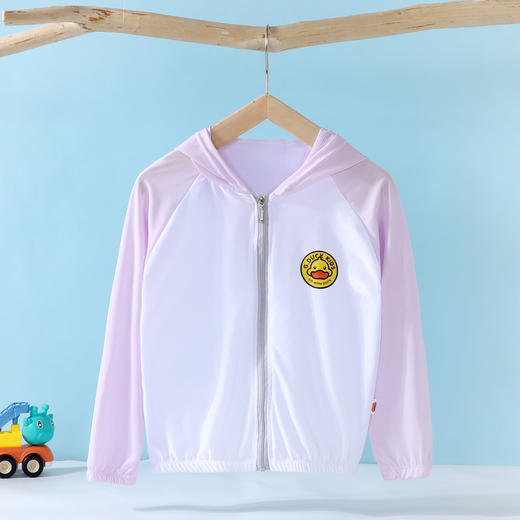 小黄鸭儿童防晒衣男童薄款外套女童2025新款长袖防紫外线宝宝衣服 商品图2