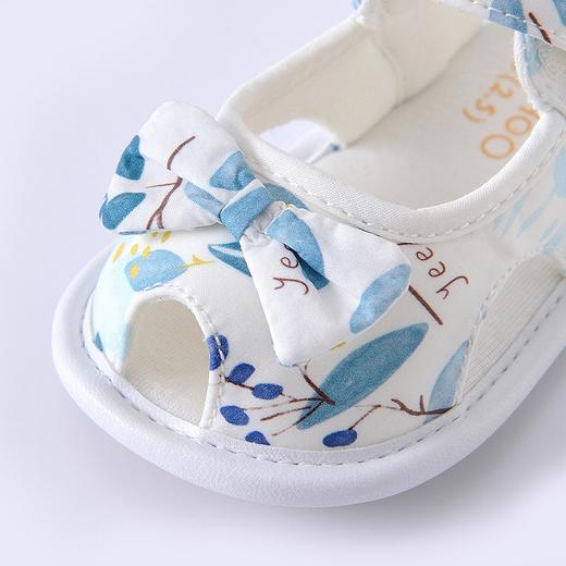 英氏婴儿童鞋宝宝包头凉鞋防踢学步鞋卡通魔术贴超萌YFXFJ22033A 商品图1