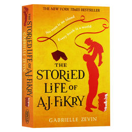 岛上书店 英文原版 The Storied Life of A.J. Fikry A.J.的书店人生 英文版励志治愈文学小说 进口原版英语畅销 ...