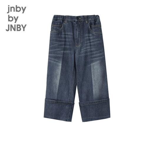 江南布衣 22年夏装新款牛仔七分裤  1M3EC0680 商品图3