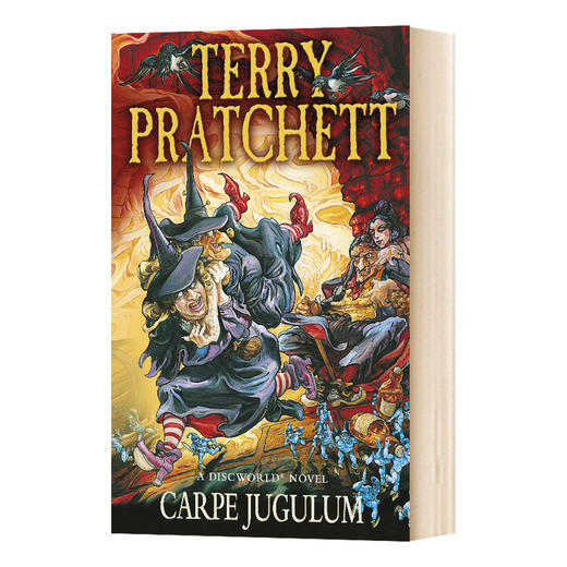 碟形世界23 扼住咽喉 英文原版 Carpe Jugulum Discworld Novel 23 英文版 进口英语书籍 商品图0