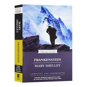 科学怪人 弗兰克斯坦 英文原版小说 Frankenstein 英文版经典名著文学小说 玛丽雪莱 Mary Shelley 进口英语书籍