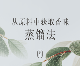 蒸馏也能产生精油？