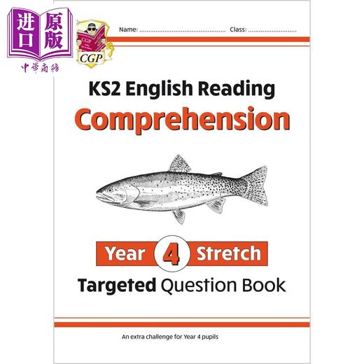 英国CGP原版 KS2 English Targeted Question Stretch 小学4年级英语延伸学习教辅2册 语法 拼写 阅读理解 含答案 商品图2