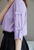 紫丁香蝴蝶结上衣 商品缩略图4
