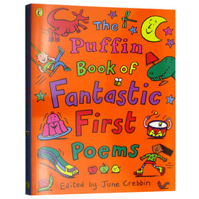儿童奇幻诗歌集 英文原版 The Puffin Book of Fantastic First Poems 小学英语课外阅读 主题丰富有趣 附插图 进口英语书籍