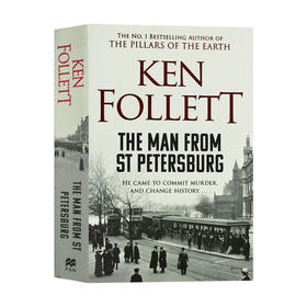 刺客之死 英文原版小说 The Man From St Petersburg 肯福莱特 Ken Follett 英文版zhen探悬疑推理小说 进口原版英语书籍