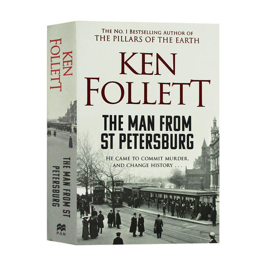 刺客之死 英文原版小说 The Man From St Petersburg 肯福莱特 Ken Follett 英文版zhen探悬疑推理小说 进口原版英语书籍 商品图0