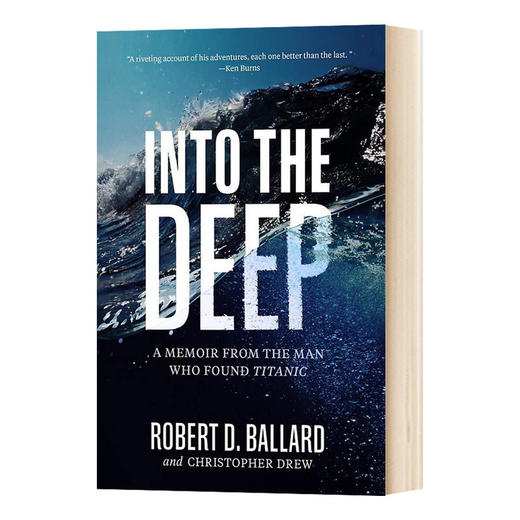 深入海底 英文原版 Into the Deep  泰坦尼克号发现者的回忆录 英文版 进口英语书籍 商品图0