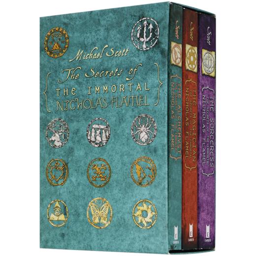 永生的尼古拉斯的秘密 英文原版奇幻小说 The Secrets of the Immortal Nicholas Flamel 哈利波特外传 炼金术士 女魔法师 英文版 商品图2