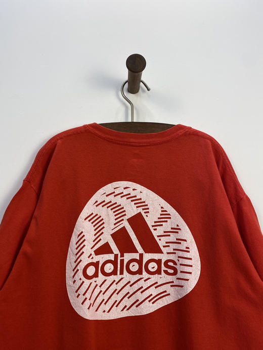 Adidas 阿迪达斯 前後大印花 短袖T恤 _SST(M) 商品图0