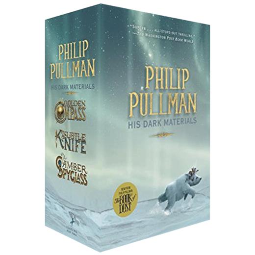 黑暗物质三部曲 英文原版 His Dark Materials Trilogy 英文版科幻奇幻小说 黄金罗盘 魔法神刀 琥珀望远镜 黑质系列小说 进口书籍 商品图2