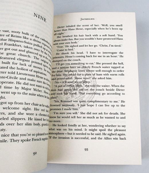 寒鸦行动 英文原版小说 Jackdaws 肯福莱特 Ken Follett 英文版外国文学悬疑推理小说 进口原版英语畅销书籍 商品图1