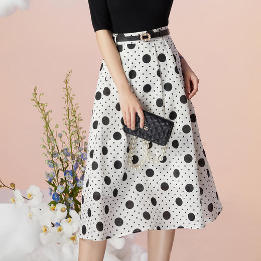 Lucidy-鲁思蒂 2022夏 中长裙 QZ04AE22478 商品图4