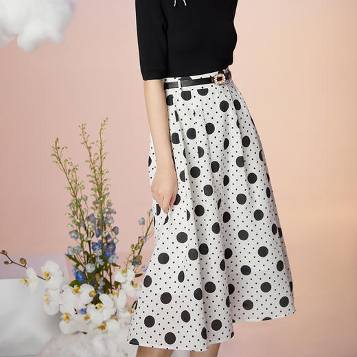 Lucidy-鲁思蒂 2022夏 中长裙 QZ04AE22478 商品图0