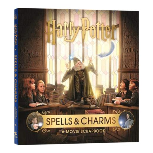 哈利波特 咒语与魅力 英文原版 Harry Potter Spells and Charms A Movie Scrapbook 电影周边 英文版 精装 进口原版英语书籍 商品图1