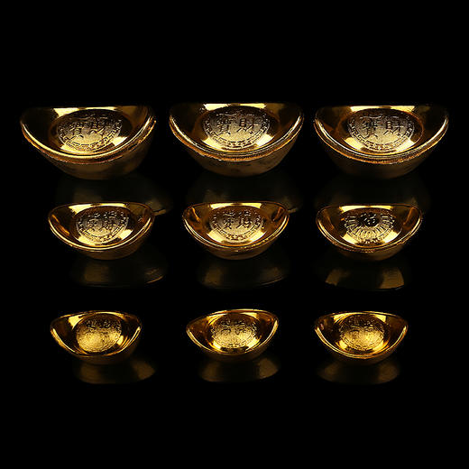 塑料金银元宝 商品图3