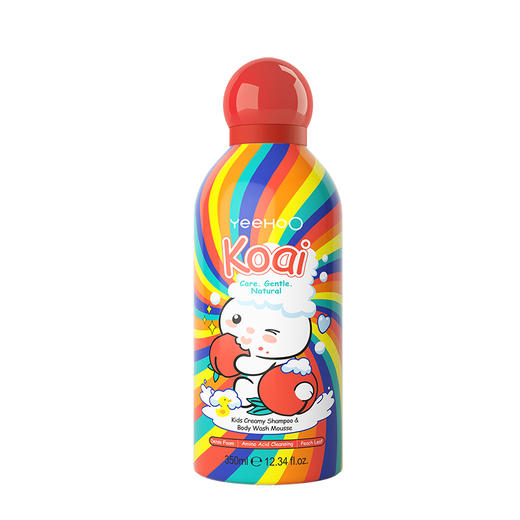 英氏奶泡洗发沐浴慕斯（桃气满满） 350ml   YHXKD02601A 商品图3