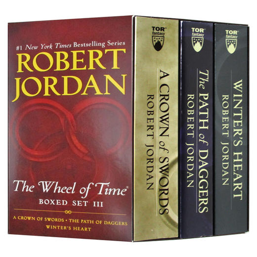 时间之轮7-9册盒装 英文原版小说 The Wheel of Time Premium Boxed Set III经典奇幻文学 罗伯特乔丹 Robert Jordan 英文版英语书 商品图0
