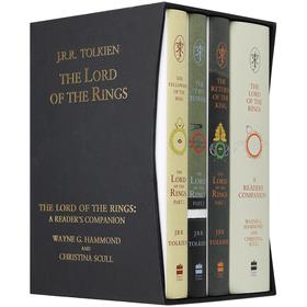 Collins 指环王 英文原版 The Lord of the Rings 指环王60周年套装 精装 魔戒原版阅读指南 英文版电影原著奇幻小说 进口英语书籍