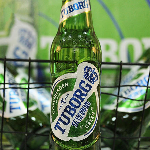 嘉士伯乐堡啤酒tuborg拉环盖小瓶装整箱装330ml24瓶