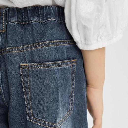 江南布衣 22年夏装新款牛仔七分裤  1M3EC0680 商品图2