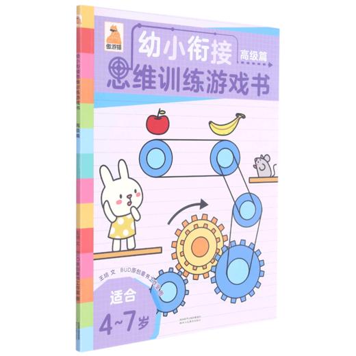 幼小衔接思维训练游戏书(高级篇适合4-7岁) 商品图0