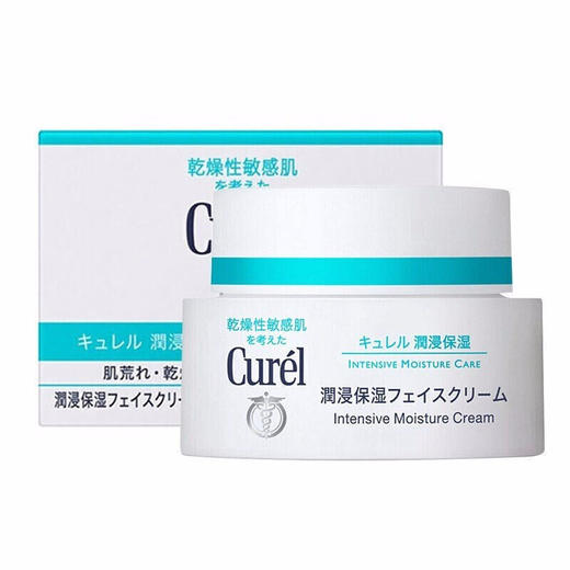 日本珂润润浸保湿滋养乳霜40g/112740 滋润修护水润人气面霜 商品图0