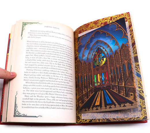 哈利波特与魔法石英语原版 英文原版小说 新版精装互动书MinaLima工作室设计Harry Potter and the Philosopher's StoneJK罗林周边 商品图2
