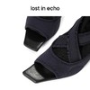 【下架】lost in echo 时装低跟系列 运动感露趾低跟网纱长靴袜靴春夏靴 商品缩略图3